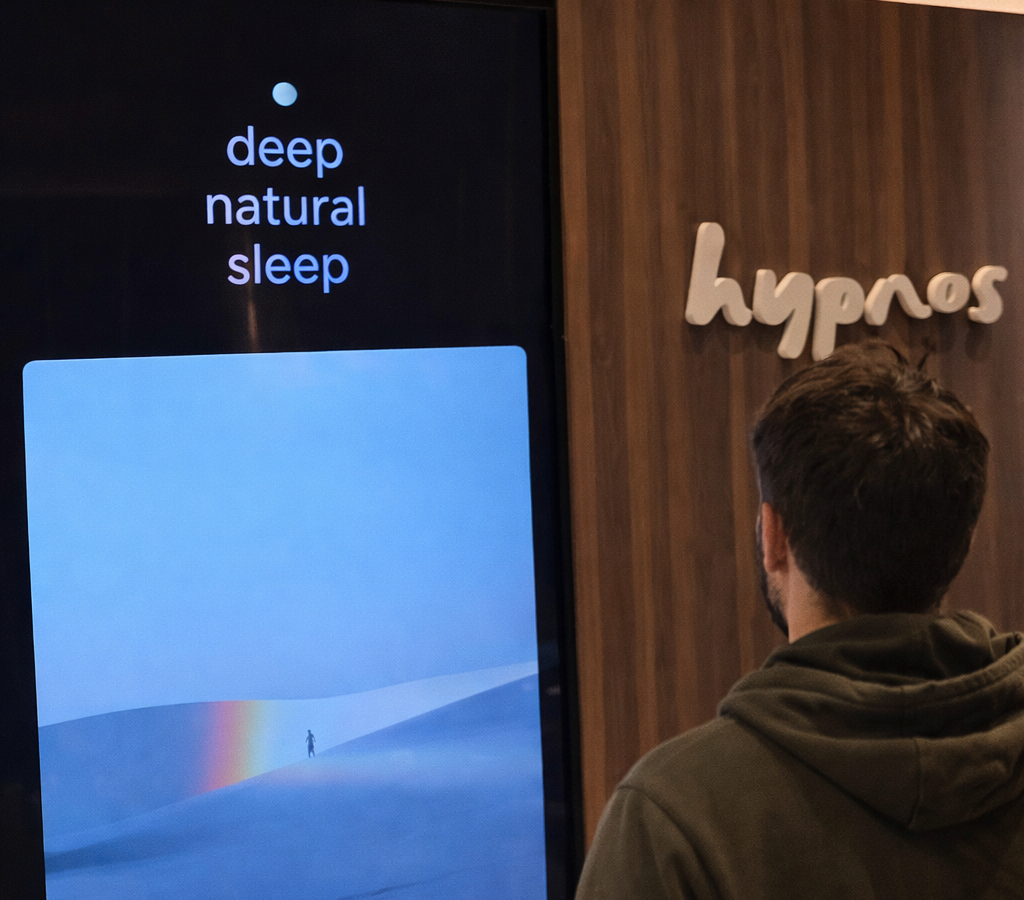 Hypnos — Plataforma de Señalización Digital Multi-Pantalla para Tienda — Prime Studio Chile