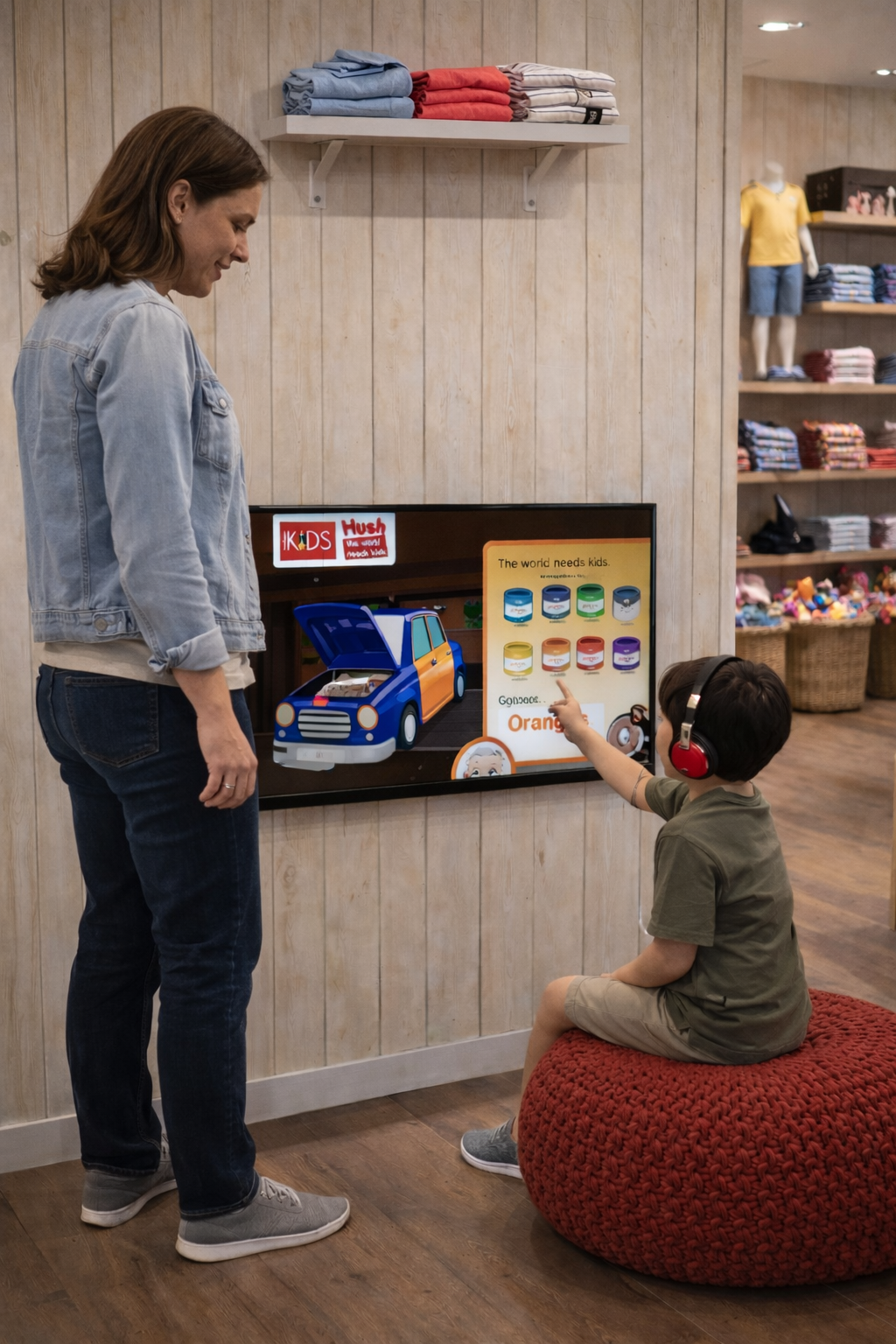 Hush Puppies Kids — APP INTERACTIVA — Prime Studio
